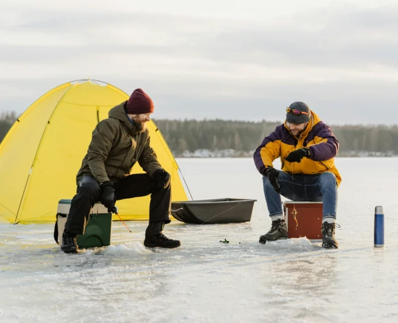 The Perfect Companion for Ice Fishing